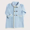 Coats & Jackets | Coats & Jackets | Pepa London Austrian Double Breasted Wool Baby Coat in Baby Blue (6mths-4yrs)