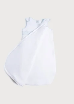 Nightwear | Nightwear | Pepa London Blue Hand Smocked Sleeping Bag (3-18mths)