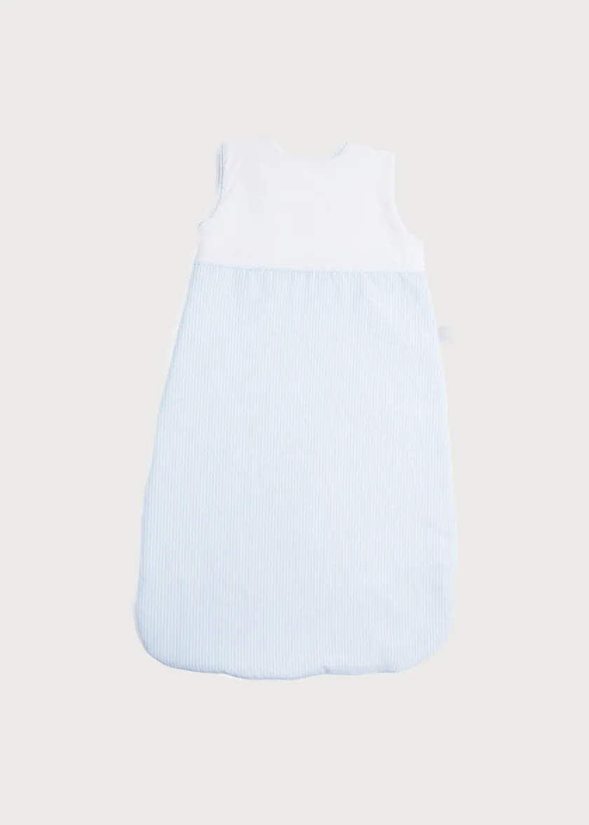 Towels, Blankets & Sleeping Bags | Towels, Blankets & Sleepwear | Pepa London Blue Sleeping Bag with Rocking Horse Detail