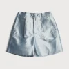 Shorts & Trousers | Shorts & Trousers | Pepa London Boys Celebration Shorts Blue silk (4-10yrs)
