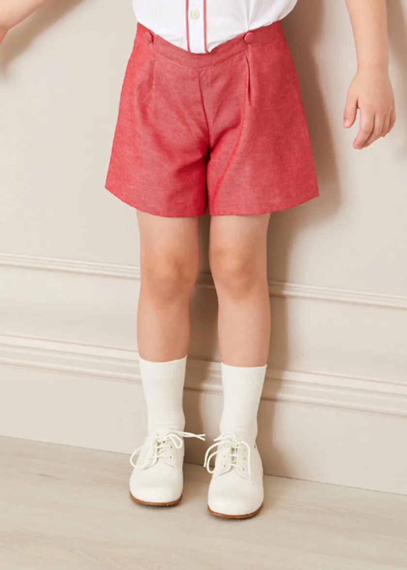 Shoes | Lace Ups | Pepa London Boy's Ivory leather celebration shoes (20-34EU)