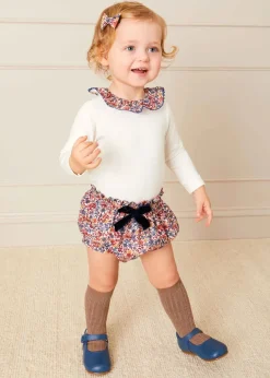 Socks | Socks & Tights | Pepa London Brown Ribbed Knee-High Socks (3mths-10yrs)