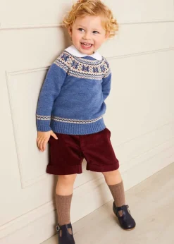 Socks | Socks & Tights | Pepa London Brown Ribbed Knee-High Socks (3mths-10yrs)