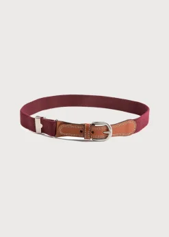 Belts & Braces | Pepa London Burgundy Belt