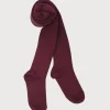 Socks & Tights | Socks & Tights | Pepa London Burgundy Ribbed Tights (0mths-10yrs)