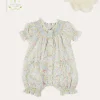 Lookbooks | Pepa London Clara Floral All-In-One Pyjamas in Green (9mths-2yrs) | White Teddy Bear (100% Alpaca Fur) | Flower Fairies of the Spring Book in White