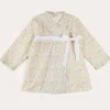 Nightwear | Nightwear | Pepa London Clara Floral Bow Detail Dressing Gown in Green (18mths-10yrs)