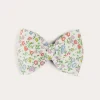 Hair Accessories | Hair Accessories | Pepa London Cordelia Floral Medium Bow Clip in Pink Made with Liberty Fabric