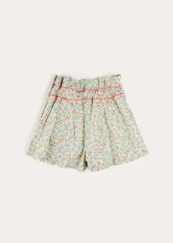 Skirts & Shorts | Pepa London Cordelia Floral Shorts in Pink Made with Liberty Fabric (4-10yrs)