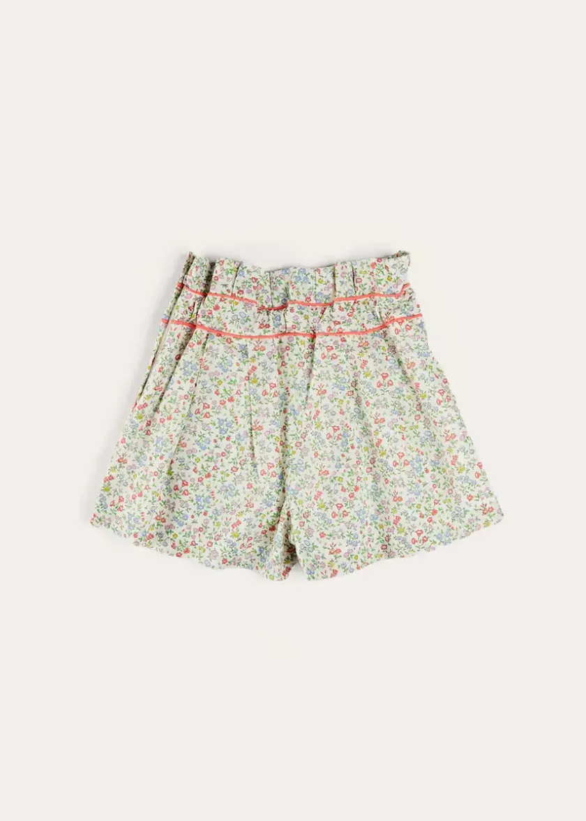 Skirts & Shorts | Pepa London Cordelia Floral Shorts in Pink Made with Liberty Fabric (4-10yrs)