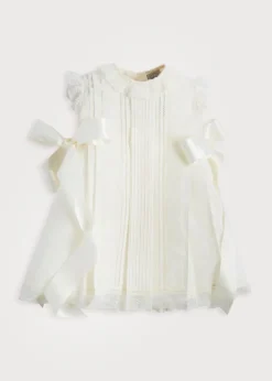 Dresses | Baby Gowns | Pepa London Cream Panelled Christening Gown (3mths-5yrs)