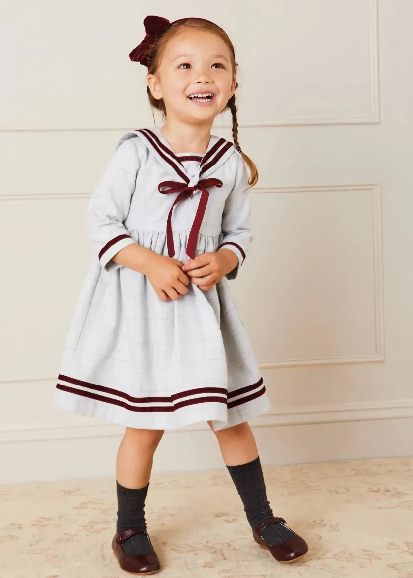 Socks | Socks & Tights | Pepa London Dark Grey Ribbed Knee-High Socks (3mths-8yrs)