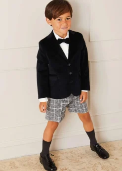 Socks | Socks & Tights | Pepa London Dark Grey Ribbed Knee-High Socks (3mths-8yrs)