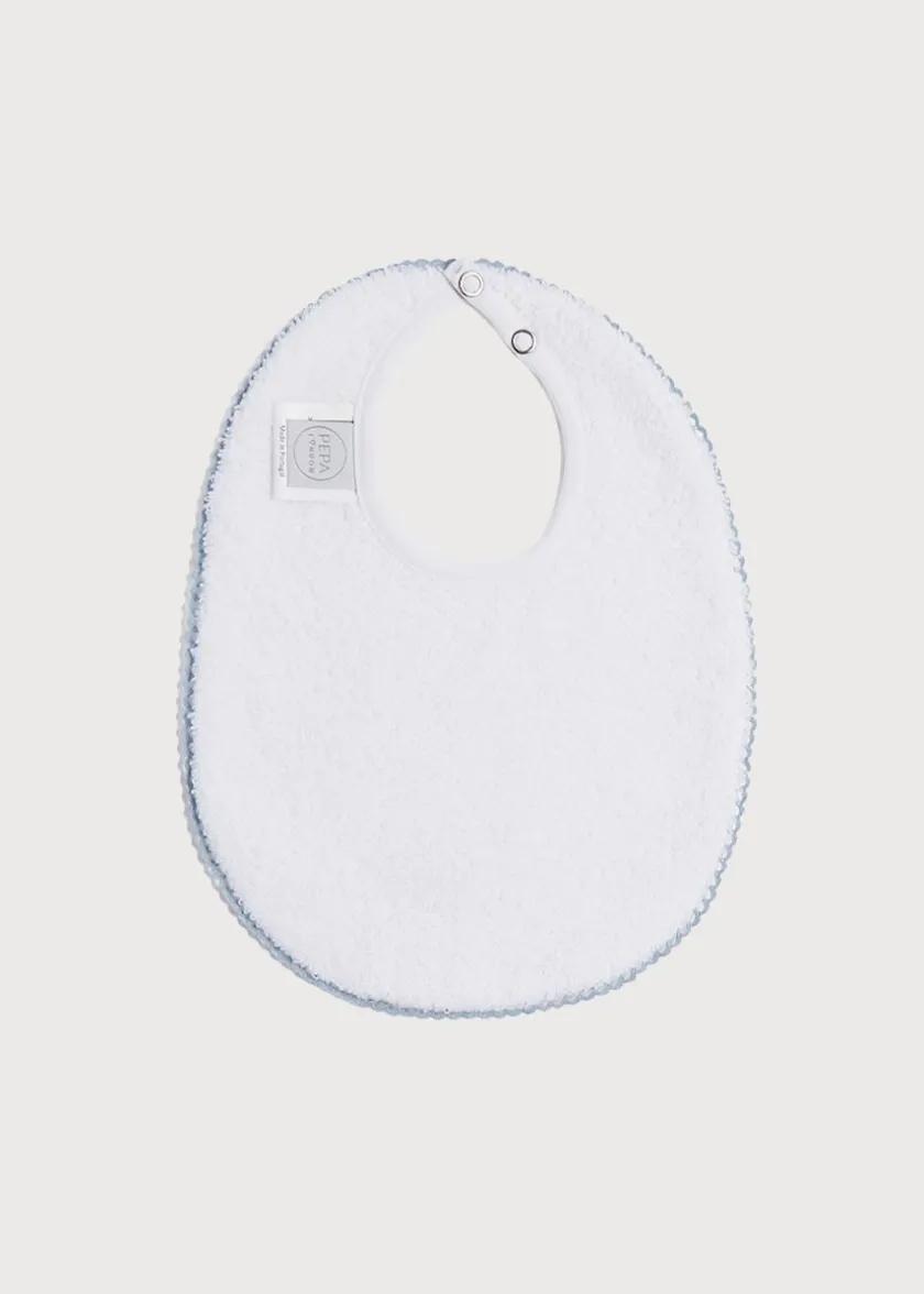 Bibs | Bibs | Pepa London Duck Embroidered Cotton Bib
