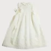 Dresses | Dresses | Pepa London Embroidered Lace Trim Gown in Ivory (3-18mths)