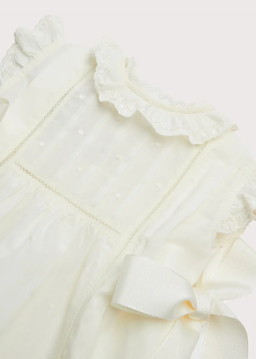 Dresses | Dresses | Pepa London Embroidered Lace Trim Gown in Ivory (3-18mths)
