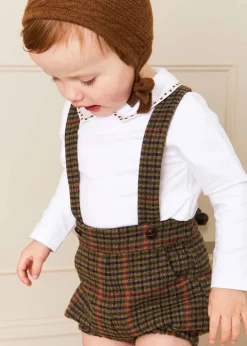 Tops & Bodysuits | Tops | Pepa London Embroidered Polo Collar Bodysuit in White (0mths-3yrs)