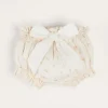 Bloomers & Shorts | Bloomers & Pants | Pepa London Esme Floral Bow Detail Bloomers in White (1-12mths)