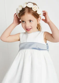 Hair Accessories | Hats | Pepa London Faux Flower Pearl Detail Crown With Ivory Flower