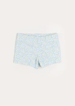 Swimwear | Swimwear | Pepa London Floral Swim Shorts in Blue (12mths-6yrs)