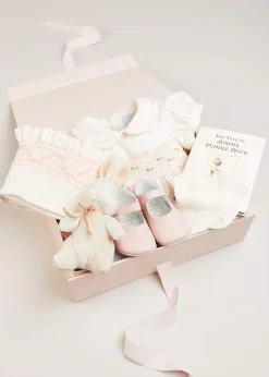 Curated Gift Boxes | Pepa London Gift boxes | Mary Jane Pram Shoes in Pink (17-20EU)
