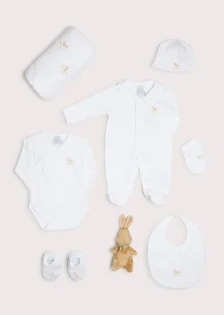 Knitwear & Cardigans | First Outfits | Pepa London Gift boxes | Newborn All-In-One With Rocking Horse Embroidery In Beige (1-6mths) | Newborn Side Tie Bodysuit With Rocking Horse Embroidery Beige (1-6mths) | Newborn Towel with Rocking Horse Embroidery In Beige | Newborn Bonnet with Rocking Horse Embroidery Beige (0-3mths) | White Bib with Beige Embroidered Rocking Horse