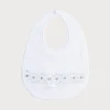 Bibs | Bibs | Pepa London Green Hand Smocked Bib