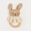 Toys & Books | Gifting | Pepa London Knitted Bunny Teether in Beige