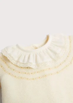 Knitwear & Cardigans | Two-piece Sets | Pepa London Knitted Celebration Set in Off-White (1-12mths)