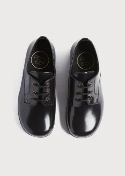 School Shoes | Shoes | Pepa London Leather Lace-Up Black Shoes (25-33EU)