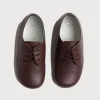 Shoes | Lace Ups | Pepa London Leather Lace-Up Burgundy Shoes (20-34EU)