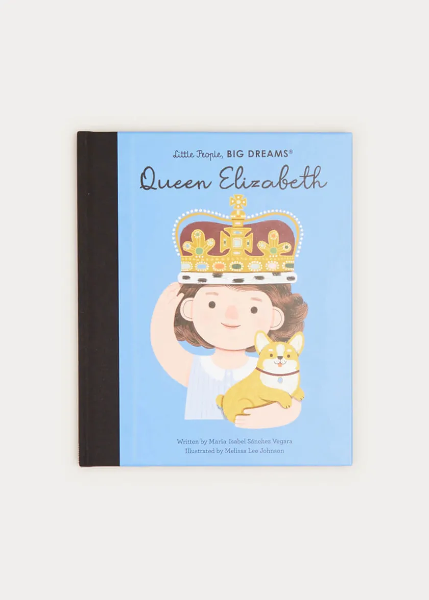 Toys & Books | Toys & Books | Pepa London Little People, Big Dreams - Queen Elizabeth Book in Blue