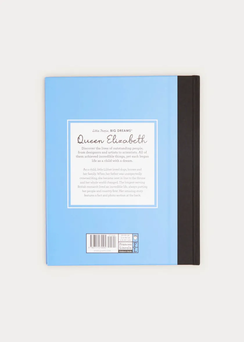 Toys & Books | Toys & Books | Pepa London Little People, Big Dreams - Queen Elizabeth Book in Blue