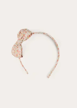Hair Accessories | Hair Accessories | Pepa London Mabel Floral Hairband in Coral