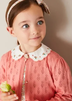 Hair Accessories | Hair Accessories | Pepa London Mabel Floral Hairband in Coral