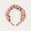 Hair Accessories | Hair Accessories | Pepa London Margot Liberty Floral Scrunchie Hairband in Red