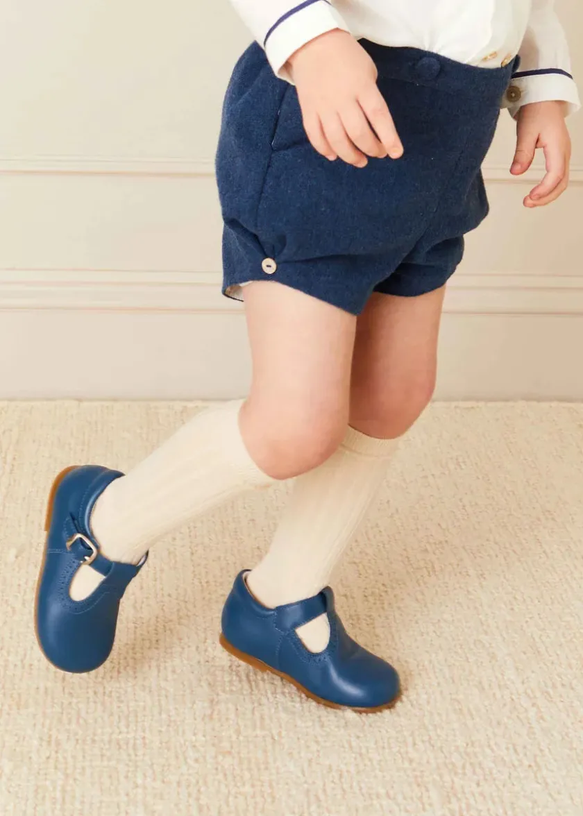 Two-piece Sets | Pepa London Mariner Collar Long Sleeve Two Piece Set in Blue (12mths-3yrs)