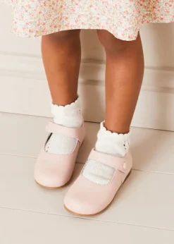Mary Jane Shoes | Mary Janes | Pepa London Mary Jane Baby Shoes in Pink (20-26EU)