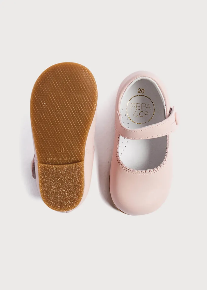 Mary Jane Shoes | Mary Janes | Pepa London Mary Jane Baby Shoes in Pink (20-26EU)