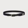 Belts & Braces | Pepa London Navy Striped Belt