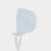 Bonnets & Booties | Bonnets & Booties | Pepa London Openwork Bonnet In Blue (S-L)