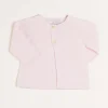 Knitwear & Cardigans | Pepa London Openwork Detail Baby Cardigan in Pink (1-12mths)