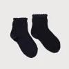 Socks & Tights | Socks & Tights | Pepa London Openwork short socks - Navy (3mths-8yrs)