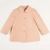 Coats & Jackets | Coats & Jackets | Pepa London Peter Pan Collar Swing Coat in Pink (18mths-10yrs)