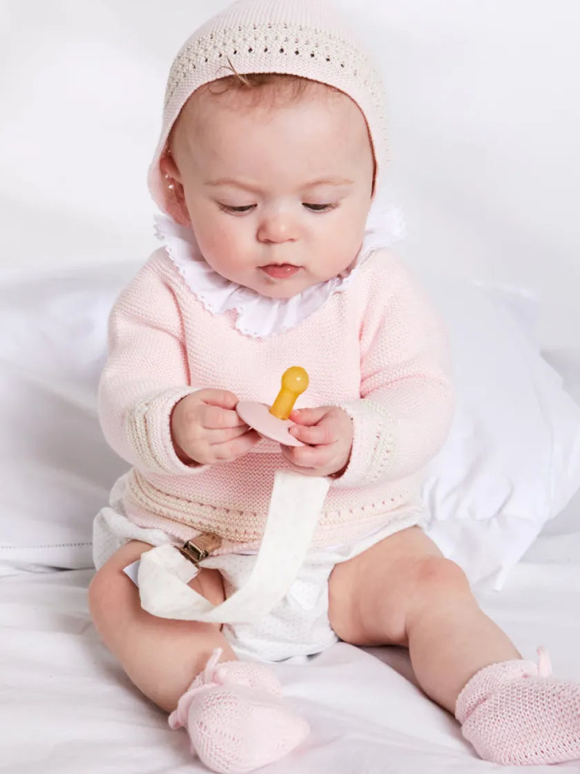 Tops & Bodysuits | Bodysuits & Baby Grows | Pepa London Piculina Trim Cotton Bodysuit in White (1mths-3yrs)