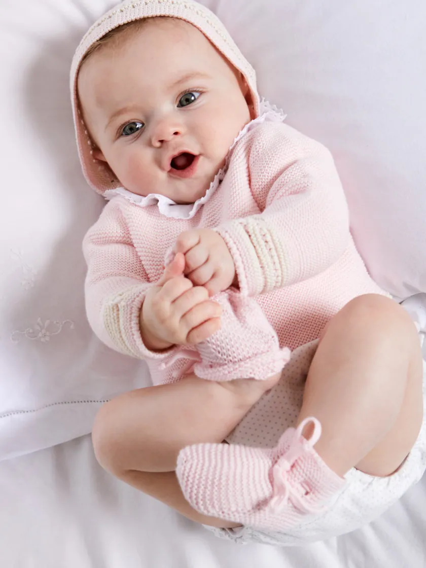 Tops & Bodysuits | Bodysuits & Baby Grows | Pepa London Piculina Trim Cotton Bodysuit in White (1mths-3yrs)
