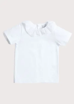 Tops & Blouses | Tops & Bodysuits | Pepa London Piculina Trim Top in White (2-10yrs)