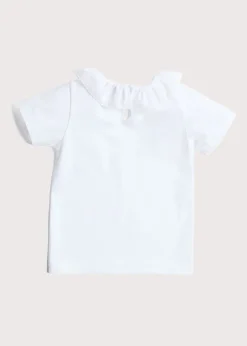 Tops & Blouses | Tops & Bodysuits | Pepa London Piculina Trim Top in White (2-10yrs)