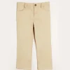 Shorts & Trousers | Pepa London Plain Five Pocket Chino Trousers in Camel (4-10yrs)