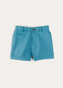 Shorts & Trousers | Pepa London Plain Pocket Detail Shorts in Blue (4-10yrs)